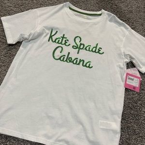 BEST OFFER Kate Spade New with Tags Cabana Collection T—Shirt